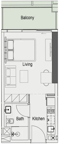 0.0 bedroom apartments - Sierra by Iman