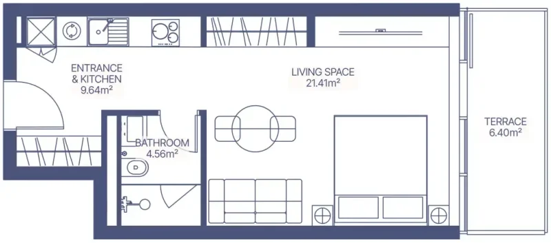 0.0 bedroom apartments - Gianfranco Ferre Residences