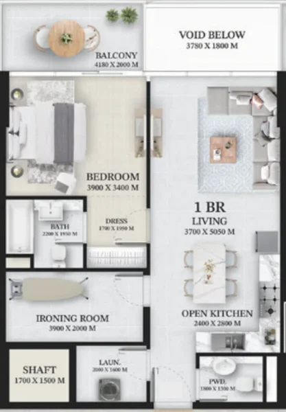 1.0 bedroom apartments - Wellington Ocean