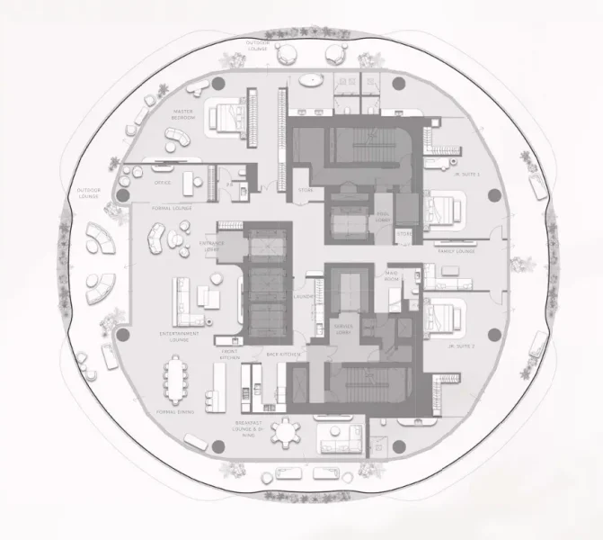 3.0 bedrooms apartments - Como Residences