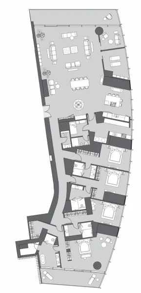 4.5 bedrooms penthouse - Six Senses Residence