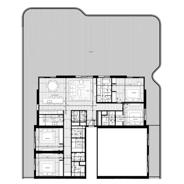 4.5 bedrooms apartments - Nikki Beach Residences