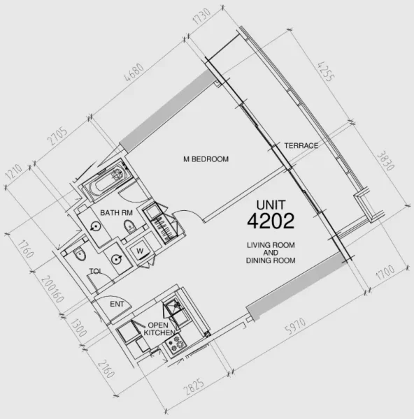 1.0 bedroom apartments - Damac Towers by Paramount