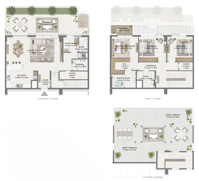 3.0 bedrooms townhouse - Altan