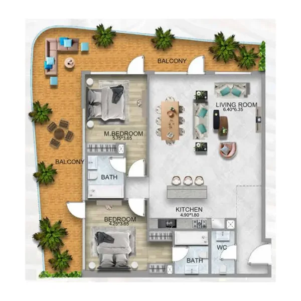 3.0 bedrooms apartments - 311 Boulevard