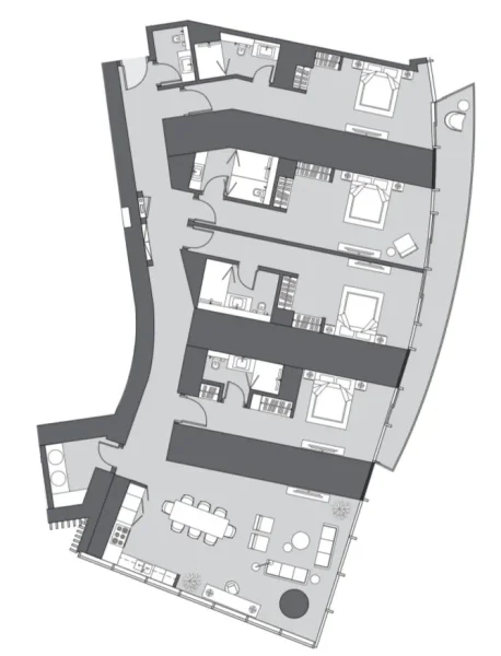 4.0 bedrooms apartments - Six Senses Residence