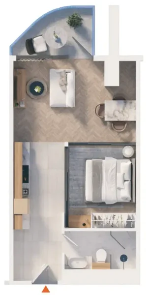 0.0 bedroom apartments - The Orchard Place