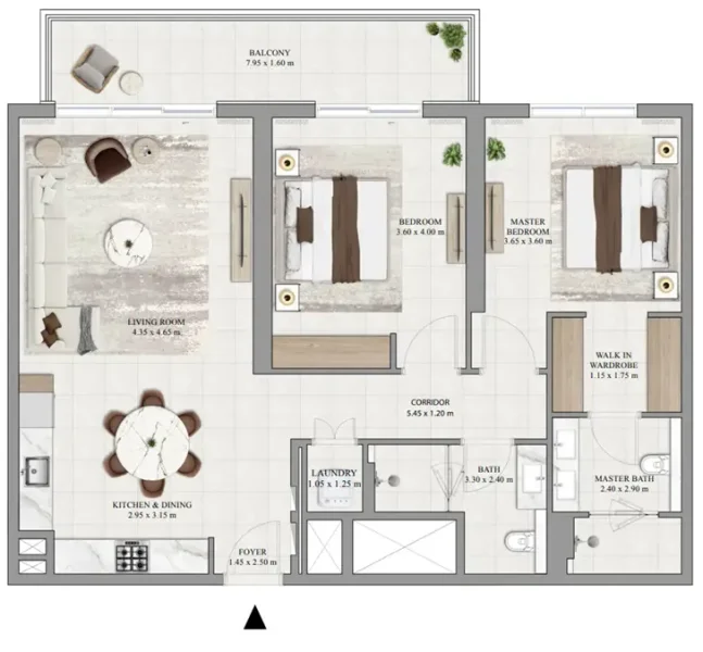 2.0 bedrooms apartments - Greencrest