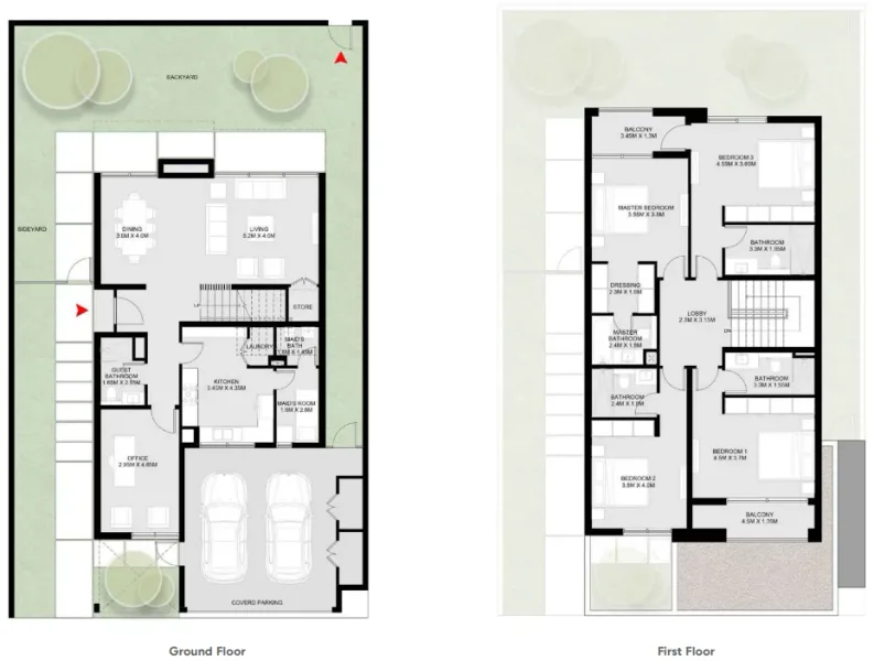 4.0 bedrooms villa - Masaar 2 Melia