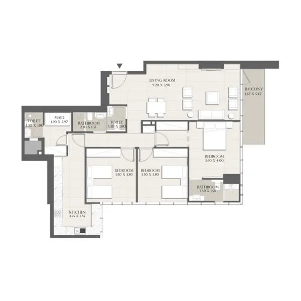 3.0 bedrooms apartments - Sapphire 32