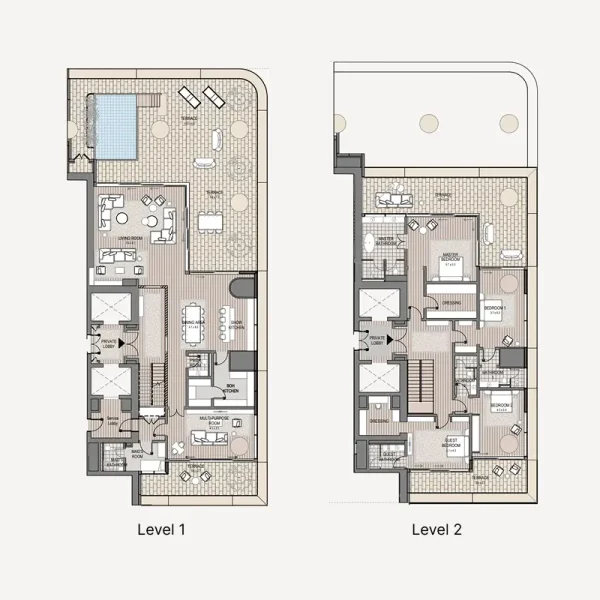 4.5 bedrooms duplex - Vela Viento