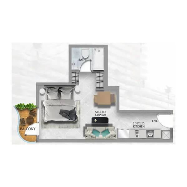 0.0 bedroom apartments - 311 Boulevard