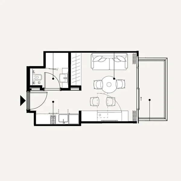 Studio Apartments - Azizi Wares