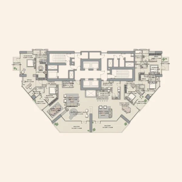 5 bedroom Penthouse -  Velor Penthouses