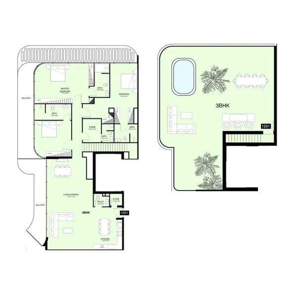3.0 bedrooms duplex - Villa Del Gavi
