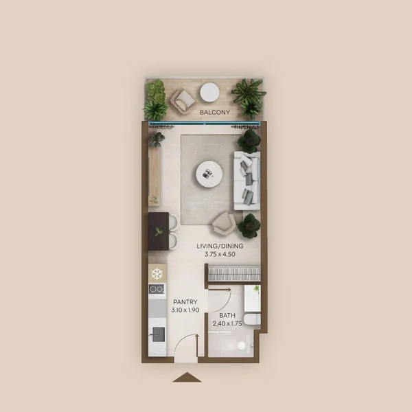 Studio Apartments -  Coventry Centro