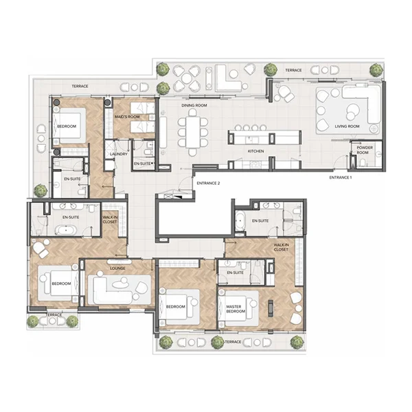 4 bedroom Penthouse -  Residences Du Port Autograph Collection