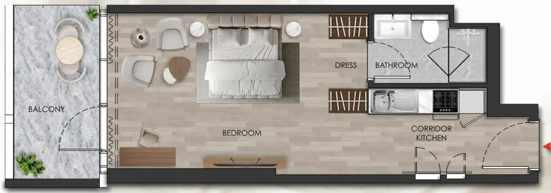 0.0 bedroom apartments - Island Heights