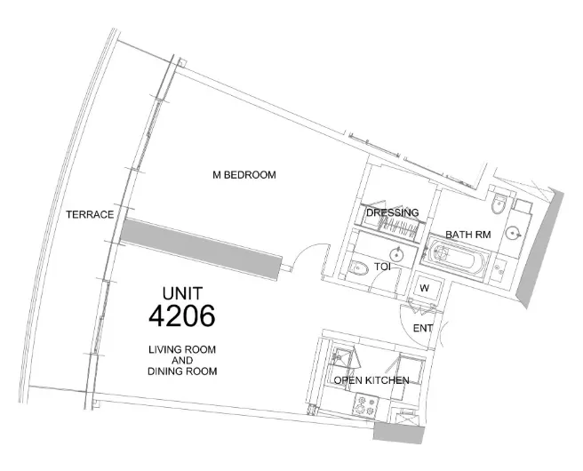 1.0 bedroom apartments - Damac Towers by Paramount