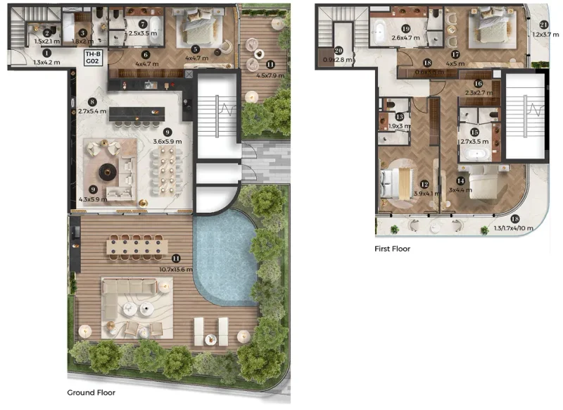 4.5 bedrooms villa - Stellar by Elie Saab