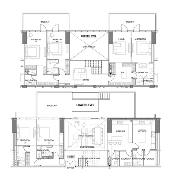 5.0 bedrooms apartments - Damac Safa Gate
