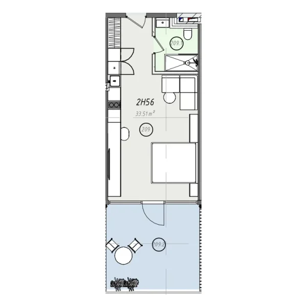 0.0 bedroom apartments - ZEN