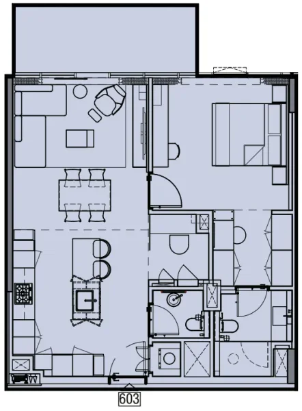 1.0 bedroom apartments - Wynwood by Imtiaz