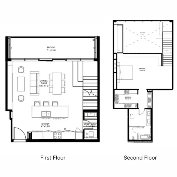 1.0 bedroom apartments - il teatro Residences 1 and 2