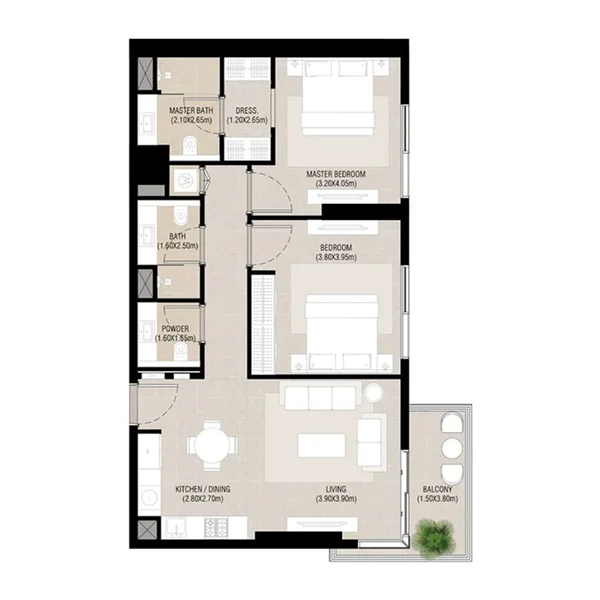 2 bedroom Apartments -  Camden