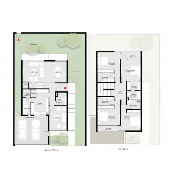 4.0 bedrooms villa - Masaar 2 Coral