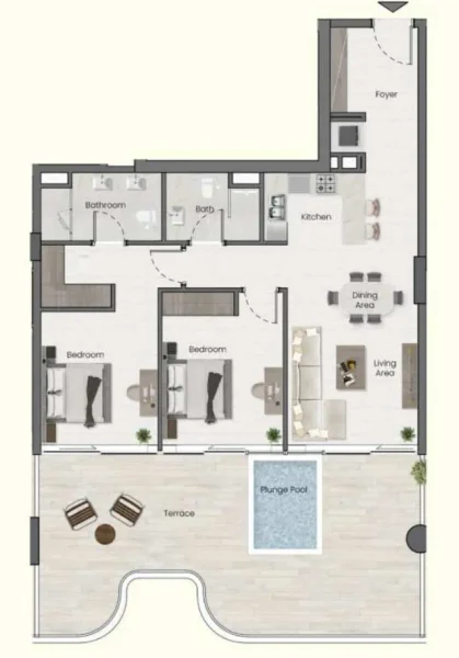 2.0 bedrooms penthouse - Saddlewood Park