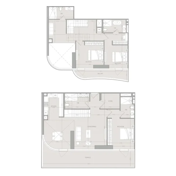 3.0 bedrooms duplex - A1LA Residence