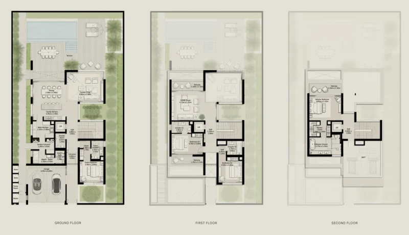 4.0 bedrooms townhouse - Nad Al Sheba Gardens Phase 11