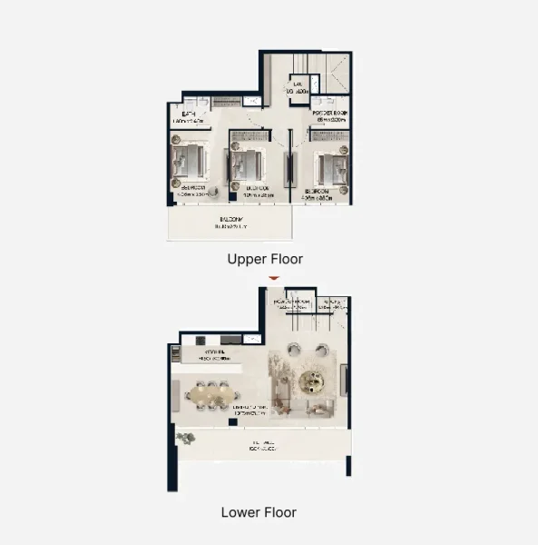 3.0 bedrooms duplex - Norah Residence