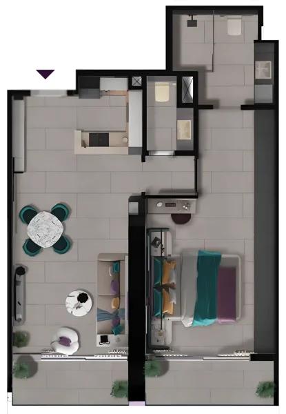 1.0 bedroom apartments - MBL Signature