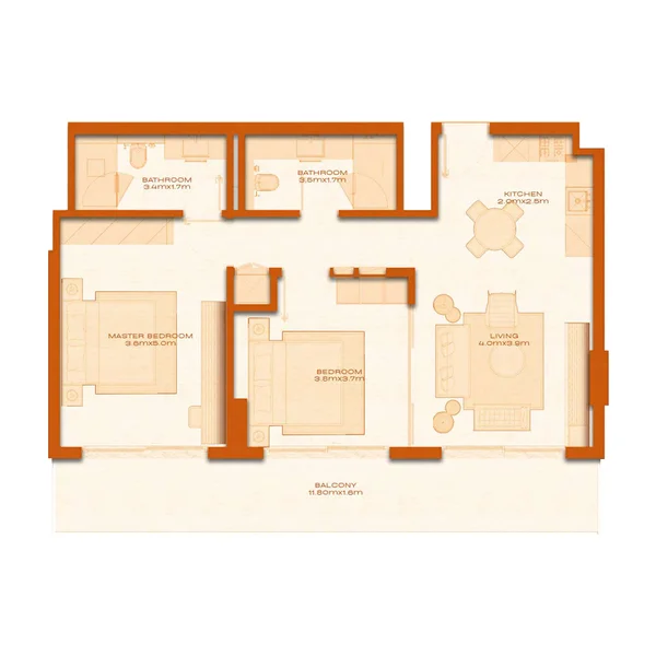 2 bedroom Apartments - Avenew 888 - Modo