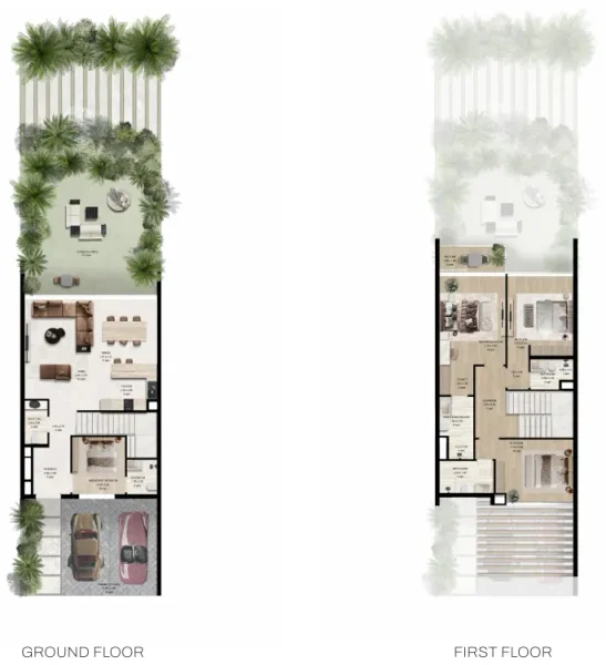 3.0 bedrooms townhouse - Manchester City Yas Residences by Ohana