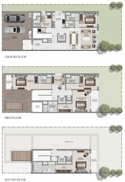 5.0 bedrooms villa - The Brooks at Sobha Sanctuary