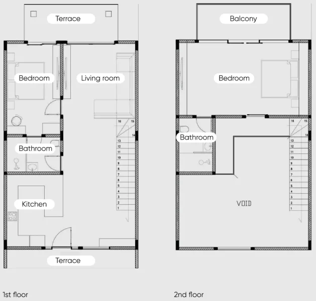 2.0 bedrooms townhouse - ADVA Six Stars