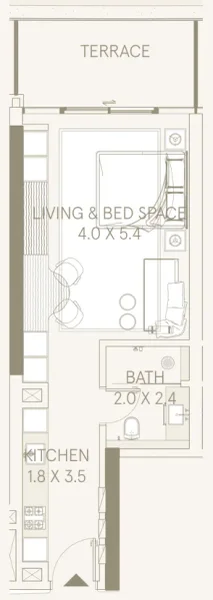 0.0 bedroom apartments - Saas Hills