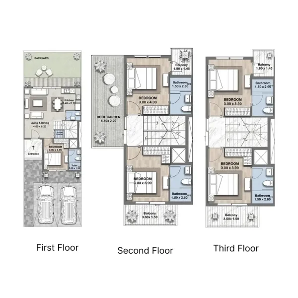 5.0 bedrooms townhouse - Reportage Hills