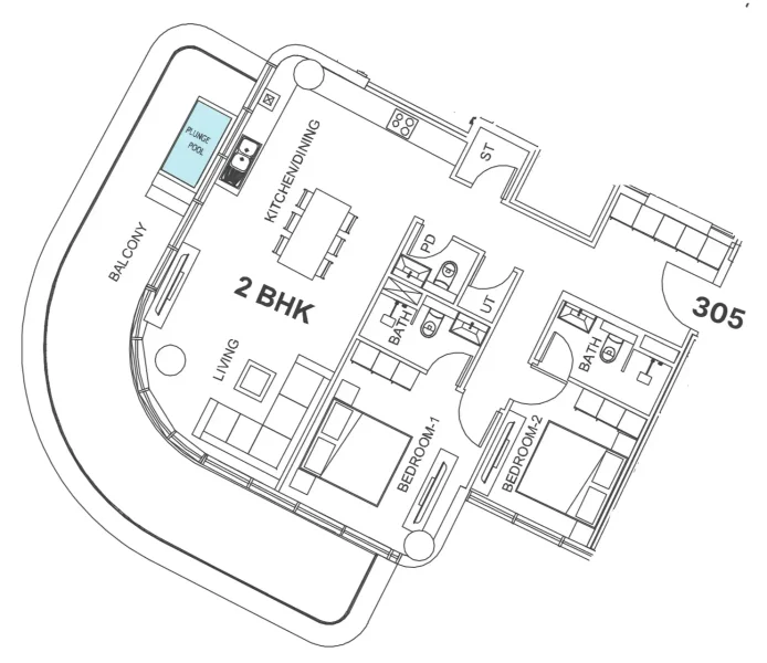 2.0 bedrooms apartments - Villa Del Garda
