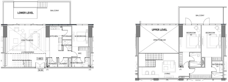 3.0 bedrooms penthouse - Damac Safa Gate