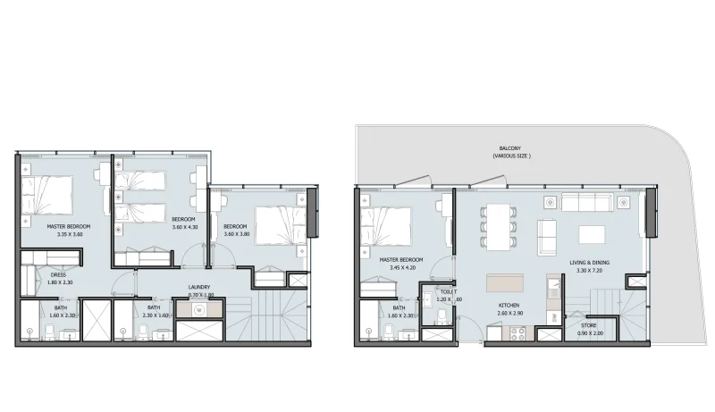 4.0 bedrooms penthouse - Reportage Tower