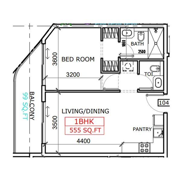 1 bedroom Apartments -  Coventry Casa