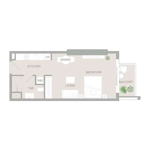 Studio Apartments -  AUREL1A Residence