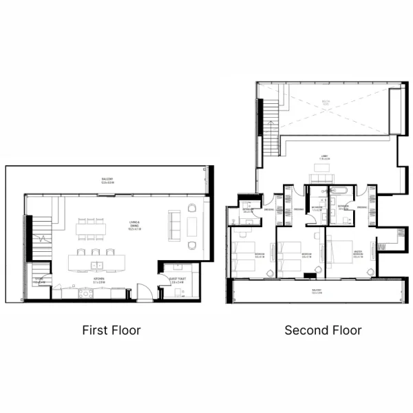 3.0 bedrooms apartments - il teatro Residences 1 and 2