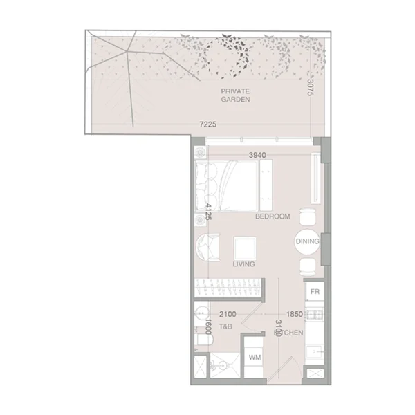 Studio Apartments -  IR1DIAN Park 2