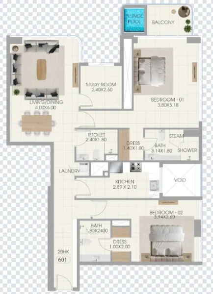 2.0 bedrooms apartments - Bonds Avenue
