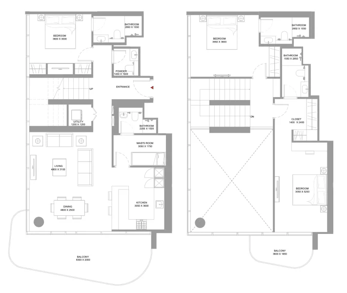 3.0 bedrooms duplex - Bayside Marina Residences